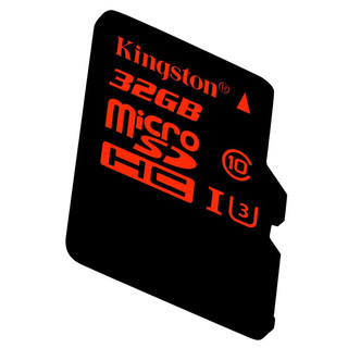 Kingston 金士顿 SDCA3 Micro-SD存储卡 32GB（UHS-I、U3）中国红