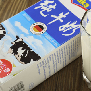 AKA 宜客 全脂纯牛奶 1L*12盒