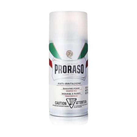 PRORASO 博拉索 绿茶抗敏系列男士燕麦绿茶剃须泡沫 300ml