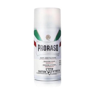 PRORASO 博拉索 绿茶抗敏系列男士燕麦绿茶剃须泡沫 300ml