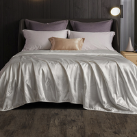  罗莱生活 LUOLAI 家纺 丝绾 提花蚕丝夏被 米白色 220*250cm