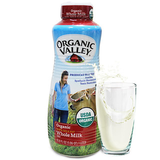 ORGANIC VALLEY 有机谷 有机全脂牛奶 1L*6瓶