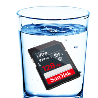 SanDisk 闪迪 SDSDUNB 存储卡 128GB（UHS-I、Class10、100MB/S)+川宇2.0 读卡器