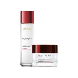 lorealparis巴黎欧莱雅欧莱雅复颜水乳套装礼盒妈妈护肤品紧致抗老