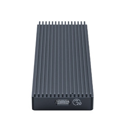 ORICO 奥睿科 M.2 NVMe移动硬盘盒 雷速20Gbps固态SSD笔记本电脑外置盒 全铝外壳M2PAC3