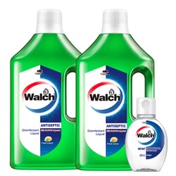 Walch 威露士 消毒液 1L*2+免洗洗手液20ml