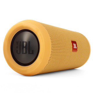 JBL 杰宝 Flip3 2.0声道 便携蓝牙音箱 柠檬黄