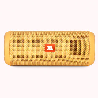 JBL 杰宝 Flip3 2.0声道 便携蓝牙音箱 柠檬黄