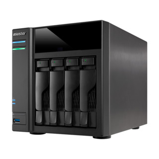 ASUSTOR 爱速特 AS6104T 4盘位NAS（N3050、2GB、4TB*4硬盘）