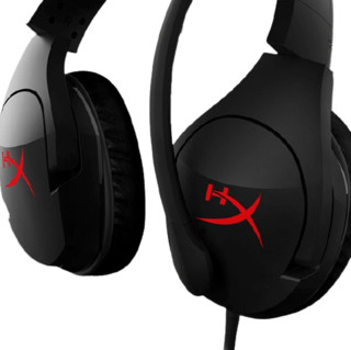 HYPERX 极度未知 毒刺 耳罩式头戴式降噪有线耳机 黑色 3.5mm