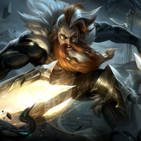 LEAGUE OF LEGENDS 英雄联盟 英雄皮肤 光明哨兵 奥拉夫