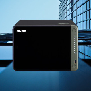 QNAP 威联通 TS-653D 六盘位NAS (J4125、4GB、8TB*4)