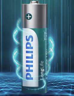 PHILIPS 飞利浦 R6 5号碳性电池 1.5V 60粒