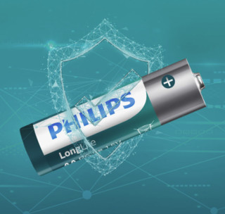 PHILIPS 飞利浦 R6 5号碳性电池 1.5V 60粒