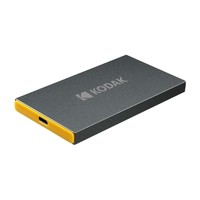 Kodak 柯达 X250 EKSSD480GX250K USB 3.1 移动固态硬盘 Type-C 480GB 黑色