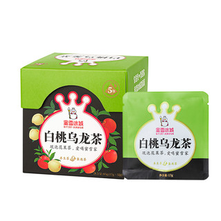 蜜雪冰城 花果茶组合装 2口味 175g（白桃乌龙茶85g+玫瑰蔓越莓90g）