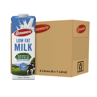 avonmore 低脂牛奶 1L*6盒