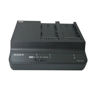 SONY 索尼 BC-U2 相机电池充电器 黑色 双槽