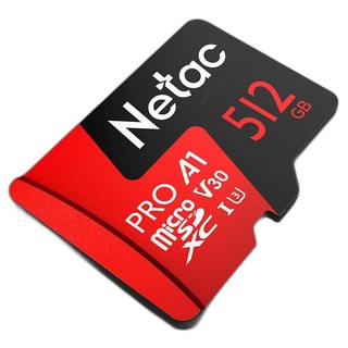 Netac 朗科 P500 至尊PRO版 Micro-SD存储卡 512GB（UHS-I、V30、U3、A1）