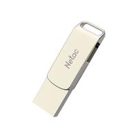 Netac 朗科 U783C USB 3.0 U盘 银色 64GB Type-C/USB双口