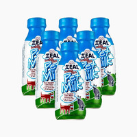 PLUS会员：ZEAL 真致 宠物牛奶380ml*6瓶