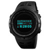 skmei 时刻美 1360 智能手表 49mm 黑色硅胶表带