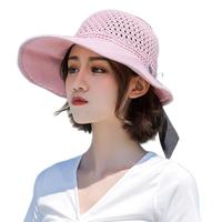 画蔻 女士遮阳帽 FS2628 粉色