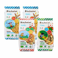 BioJunior 碧欧奇 意大利进口 婴幼儿双有机辅食面条4包组 200g*4包