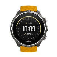 SUUNTO 颂拓 SS050001000 智能手表 50mm 黑色 黄色硅胶表带（GPS、心率）