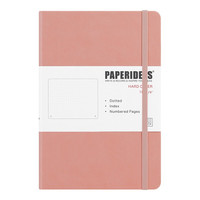 paperideas 方格内页 硬面 A5线装本裸粉 单本 PA5H0003