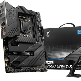 MSI 微星 MEG Z590 UNIFY-X 暗影 ATX主板（Intel LGA1200、Z590）