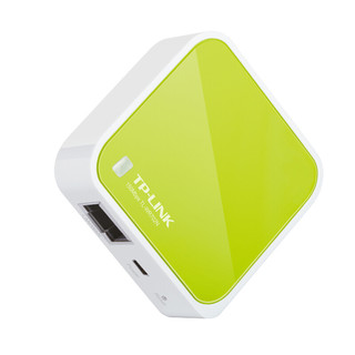 TP-LINK 普联 TL-WR702N 150M 家用百兆无线路由器 Wi-Fi 4（802.11n）浅绿色