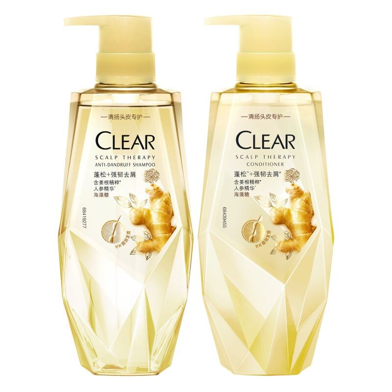 CLEAR 清扬 洗护套装 (洗发水380ml+精华素380ml)