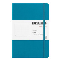paperideas 空白内页 硬面 A5线装本孔雀蓝 单本 PA5H0003