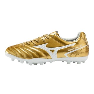 Mizuno 美津浓 Monarcida Neo II Select Ag 男子足球鞋 P1GA210650 金色/白色 42