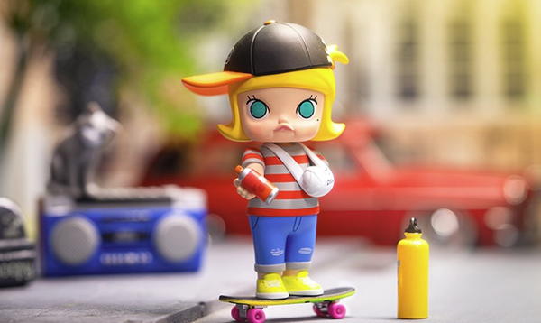 盲盒控popmart泡泡玛特molly我的小时候系列盲盒