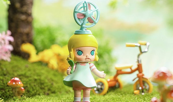 popmart泡泡玛特molly我的小时候系列手办盲盒摆件