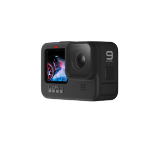 GoPro GoPro HERO9 Black 5K运动相机 双屏+Shorty+双充+64GBMicro SD卡 红色新年礼盒