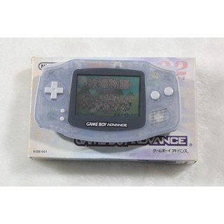 任GAMEBOY GBA天堂游戏机彩色32位掌上掌机GBA高亮90 80后童年怀旧复创意实用礼物 原版透明色 单机标配