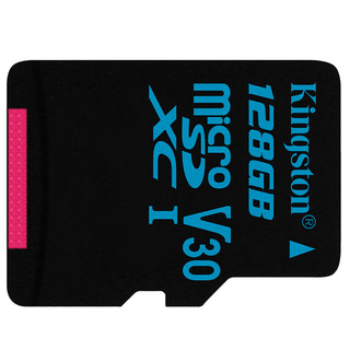Kingston 金士顿 SDCG2 Micro-SD存储卡 128GB（UHS-I、V30、U3）