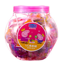 Peppa Pig 小猪佩奇 婴幼儿棒棒糖 什锦水果味 520g