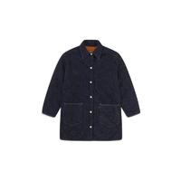 Levi's 李维斯 RED先锋系列 女士双面穿中长款棉服 A0150-0000 牛仔色 XS