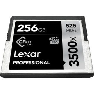 Lexar 雷克沙 3500X CF存储卡 256GB（525MB/s）