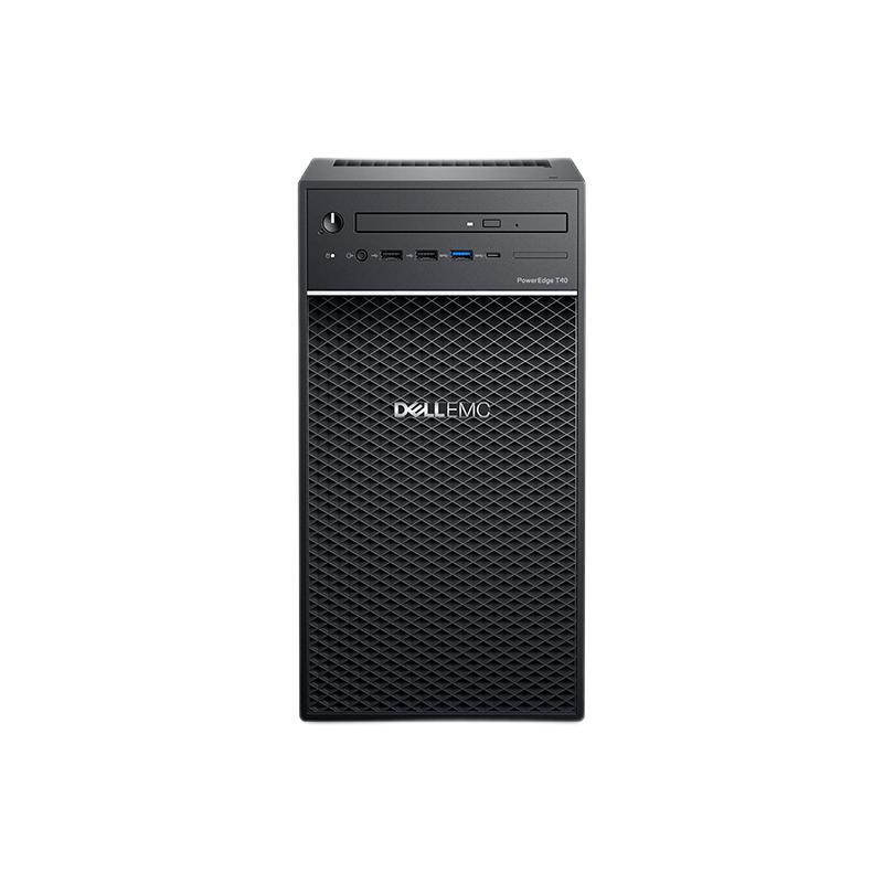 DELL 戴尔 T40塔式服务器主机(奔腾G5400双核3.7GHz 8G Non-ECC 1TSATA DVDRW)