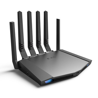 JCG 捷稀 K3 双频1750M 企业级千兆无线路由器 Wi-Fi 5（802.11ac）黑色