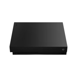Microsoft 微软 xbox One S/X 游戏机 黑色（15款大作游戏）+无线双游戏手柄