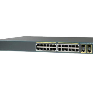 思科（Cisco）WS-C2960+24PC-L 24口百兆交换机