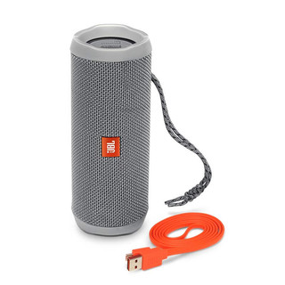 JBL 杰宝 Flip4 2.0声道 户外 蓝牙音箱 磨砂灰