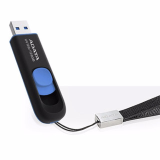 ADATA 威刚 UV128 USB 3.2 U盘 黑蓝 32GB USB