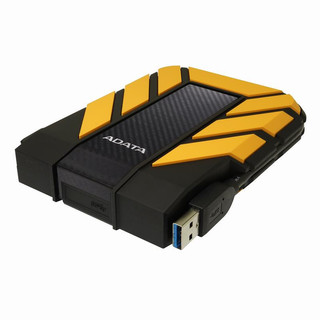 ADATA 威刚 HD710系列 HD710 USB 3.0 移动固态硬盘 2TB USB 黄色